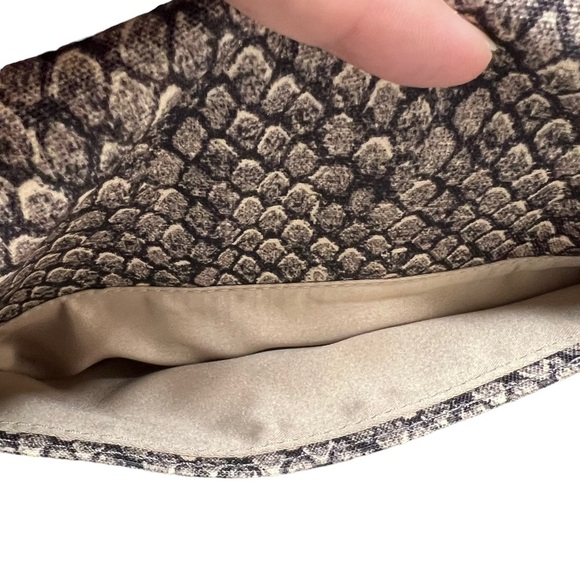 Coach Taylor Snake Print Flap Crossbody Purse - Picture 9 of 11